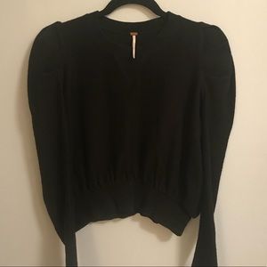 Free People Black Top